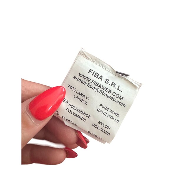 EMANUEL UNGARO Ungaro Fever Red Beige Polka Dot Bow Blazer Size 2 - Picture 7 of 13